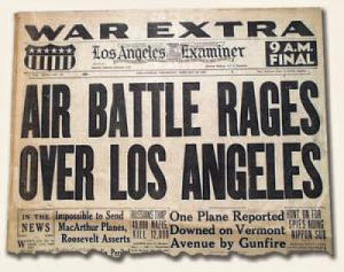 Ufo The Real Life Battle Of Los Angeles 1942