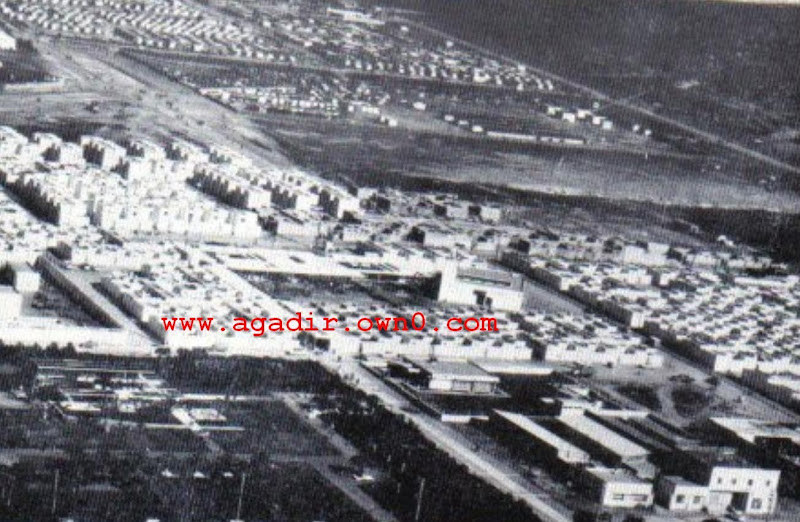 وسط المدينة بعد الزلزال 1960 باكادير 01%2520%252823%2529