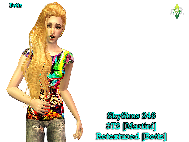причёски - The Sims 2: Женские прически. Часть 4. - Страница 20 246