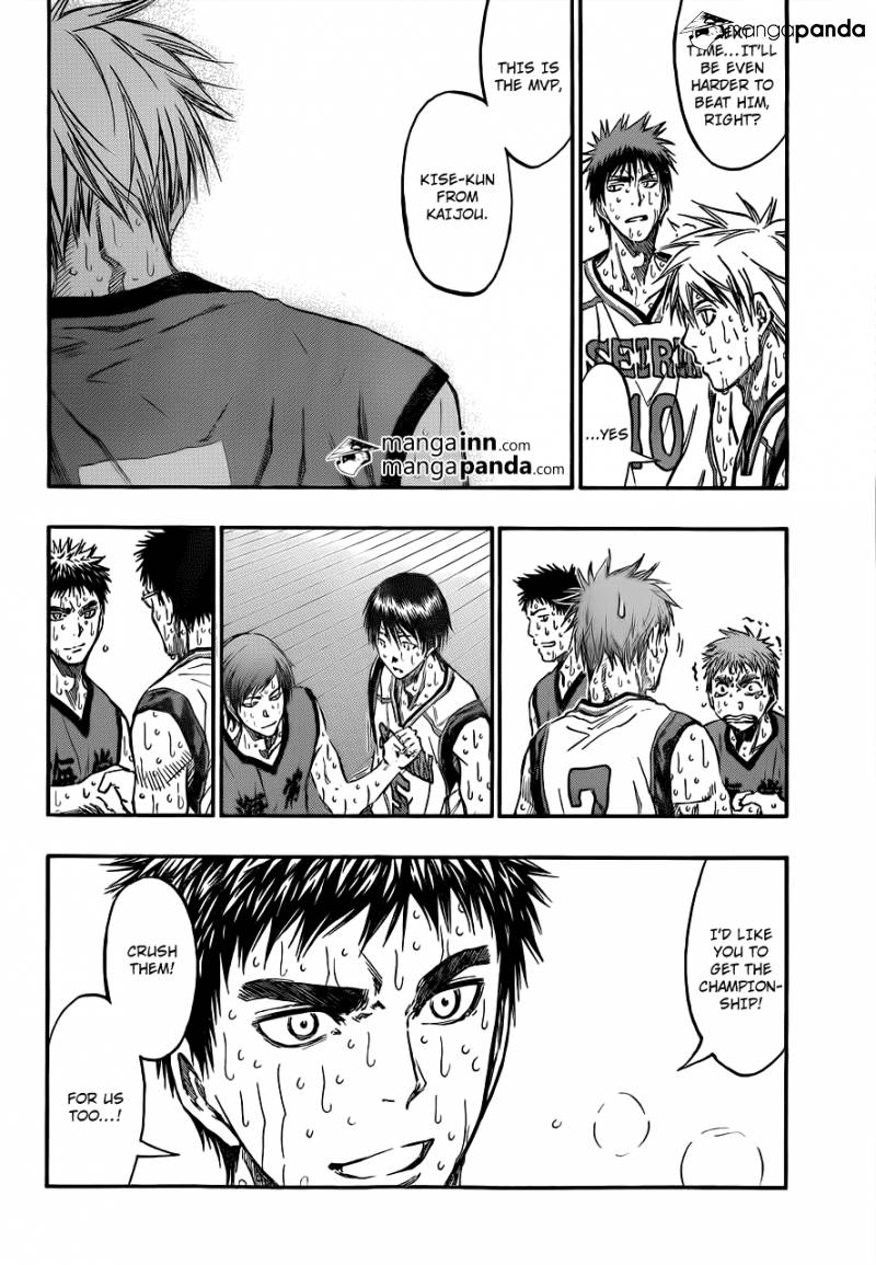 Kuroko no Basket Manga Chapter 203 - Image 08