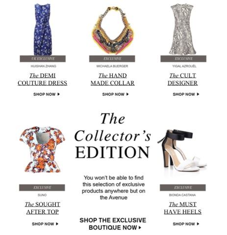 DIARY OF A CLOTHESHORSE: The designer exclusives – only available at ...