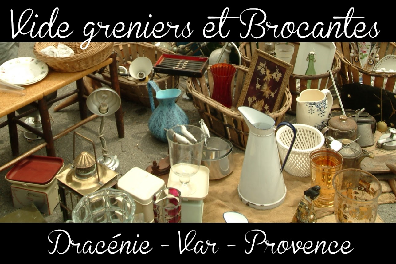 vide greniers+brocantes-dracenie-var-provence