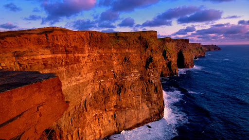 Sunset at the Cliffs of Moher, Ireland.jpg