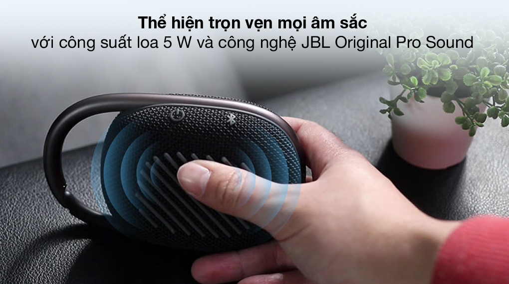 Âm thanh ấn tượng - Loa Bluetooth JBL Clip 4