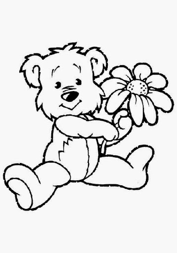 Teddy Bear Coloring Pages