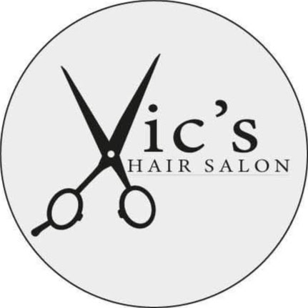 Vic's Hair Salon logo