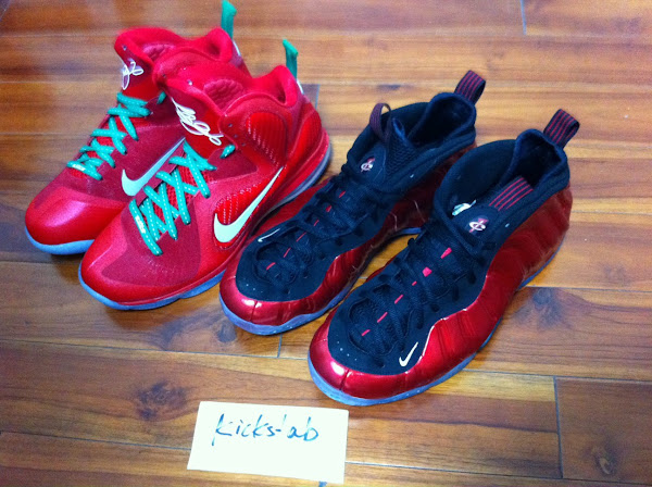 First Look Upcoming Nike LeBron 9 Christmas Exclusive