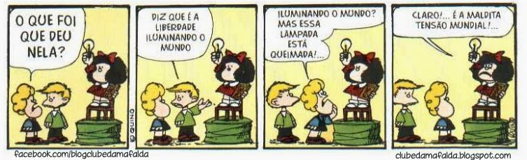 Clube da Mafalda:  Tirinha 711 