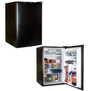 Haier America, 4.5cf Fridge w Freezer Black (Catalog Category: Kitchen & Housewares / Fridges & Vending Machines)