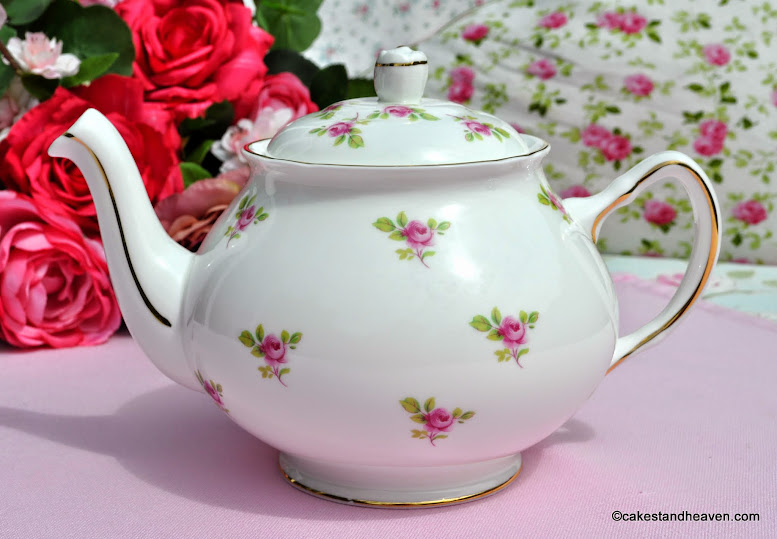 Duchess China Ditsy Roses One Pint Teapot