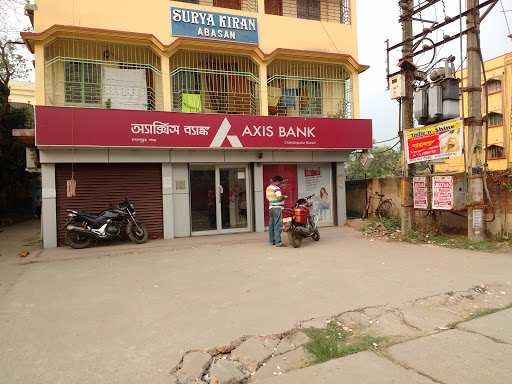 Axis Bank, Barasat - Barrackpore Rd, Jaffarpur more, Anandapuri, Barrackpore, West Bengal 700120, India, Bank, state WB