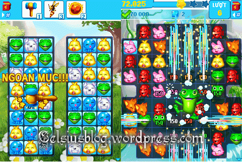 [Game Java] Puzzle Pets Popping Fun [By Gameloft] (Tiếng Việt)