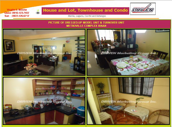 Metroville Complex Binan a rent to own house and lot townhouse at Binan laguna resident interior modification example. With this the client could have an initial idea of what kind of decoration or furniture or other design could possibly done on the unit.