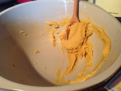 Double Chocolate Orange Cookies Recipe - mixing ingredients