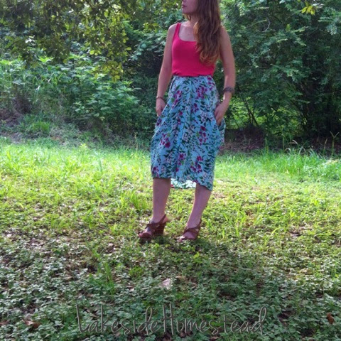 Lakeside Homestead : DIY Repurpose Button-up Shirt into a Skirt with ...