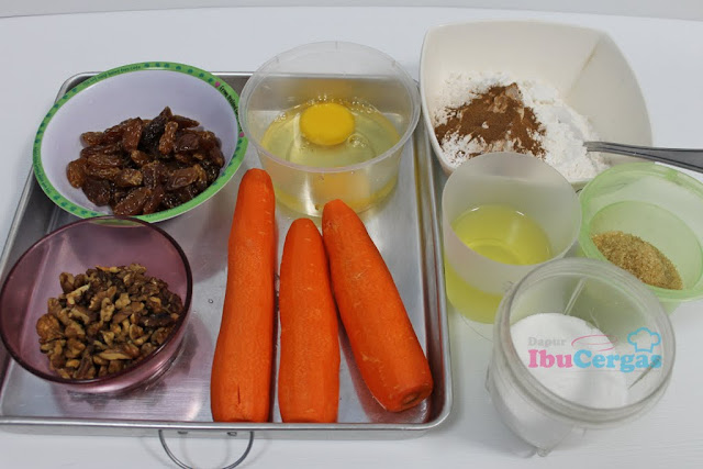 Resepi Carrot Cheese Cake Kukus - Delicious Cake Recipe