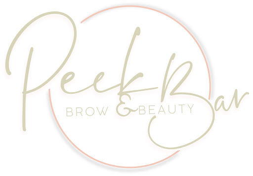 Peek Brow & Beauty Bar logo
