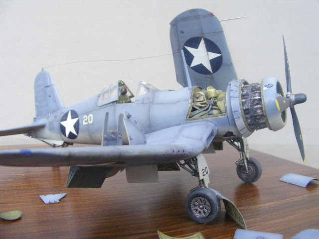 F4U-1 Corsair 1:48 Tamiya+Aires DSCF3282