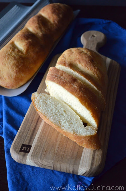 Italian Bread + King Arthur Flour Giveaway via KatiesCucina.com