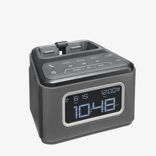  HMDX JAM ZZZ Wireless Alarm Clock, HX-B510GY (Grey)