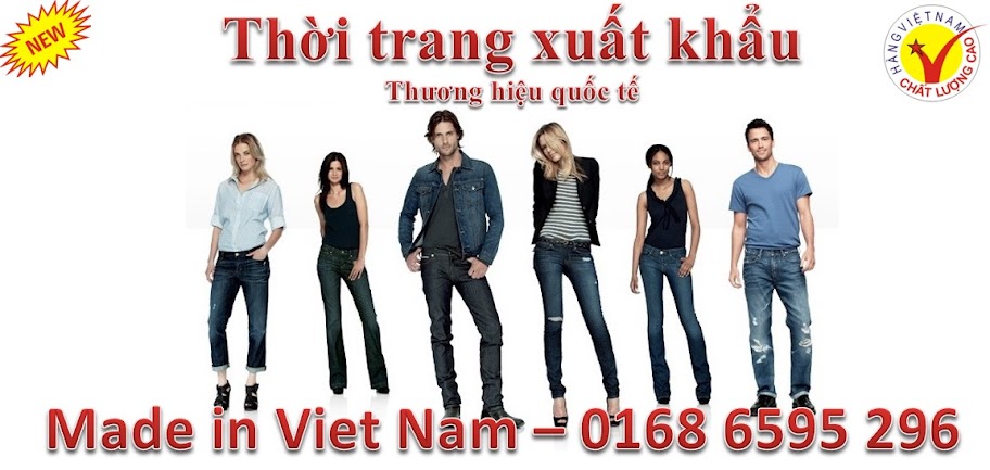 Shop quần áo thời trang nữ, nam, trẻ em Made in Viet Nam xuất khẩu xịn