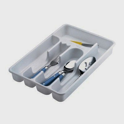  Small Cutlery Tray, Plastic, 6/Case