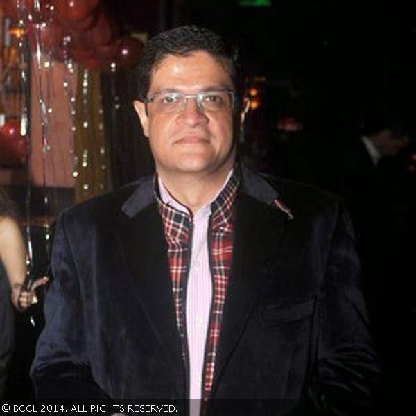 Nachiketa Kapur during a Valentine's Day party, hosted by Roop and Bela Madan, held in the city.
