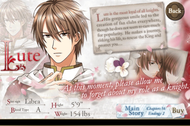 I Don T Want To Leave This Otome Game World W Lute A Knight S Devotion