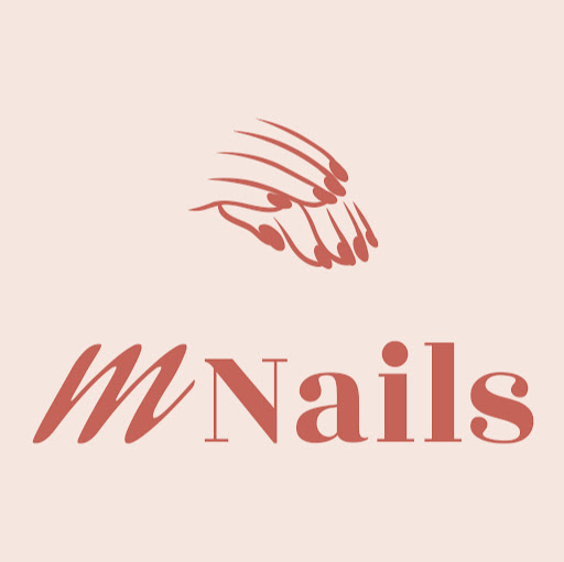 M Nails logo