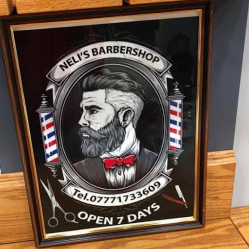 Neli’s Barber Shop logo