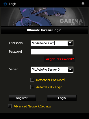 Garena Ultimate - Bỏ qua 5s,hiện ping,spam room chat,by pass garena,hack exp 1