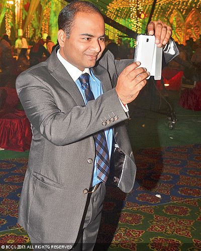 Alok during the wedding ceremony of Komal and Mayank Chowdhury, held in Lucknow. 