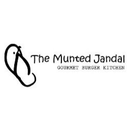 The Munted Jandal Gourmet Burger Kitchen logo