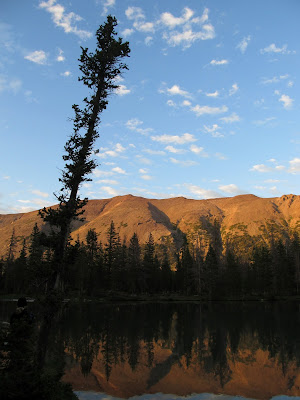 Lake BR-24 at sunset