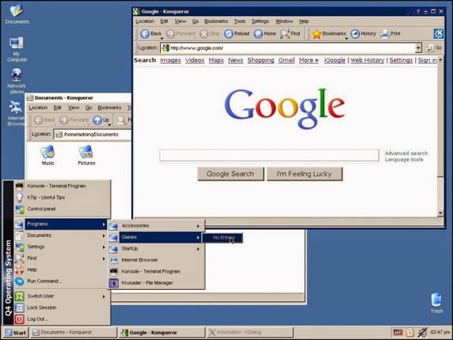 Q4OS, una distro con el diseño de Windows XP al mínimo detalle