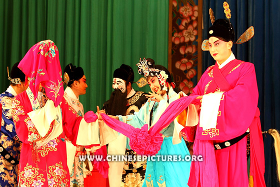 Wedding Ceremony Represents in Beijing Opera