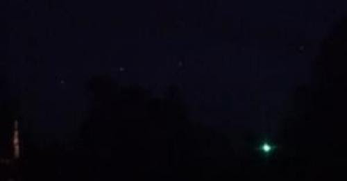 Three Glowing Lights Just Hovering Over Temecul California