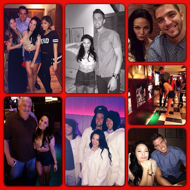KC Concepcion and NBA's Chandler Parsons Instagram Photo KC Concepcion and NBA's Chandler Parsons Instagram Photo
