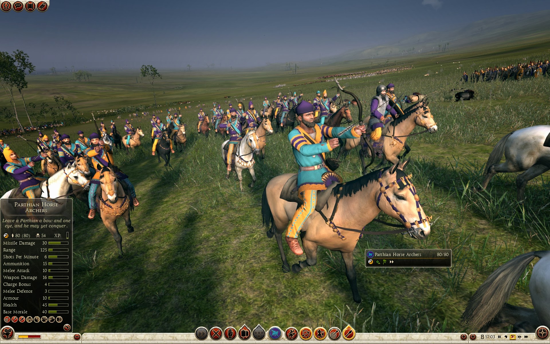 Parthische Bogenkavallerie