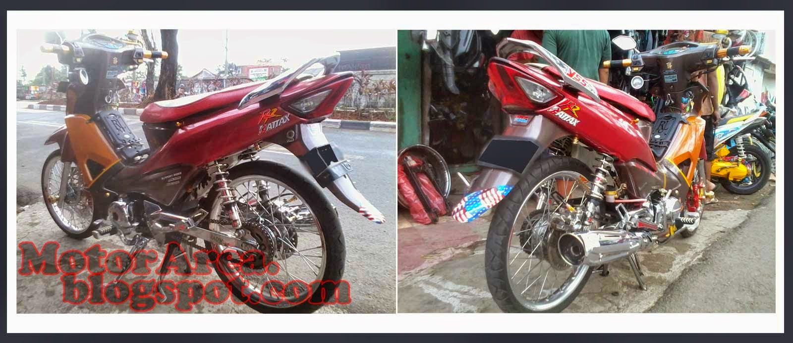 Kumpulan Modifikasi Motor Supra X 110 Road Race Terupdate Palm