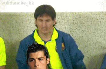 Leo Messi Ronaldo gif