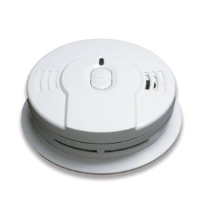  Kidde 0910 10-Year Sealed Lithium Battery-Operated Smoke Alarm with Memory and Smart Hush