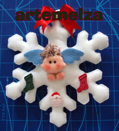 artemelza - anjo no floco de neve