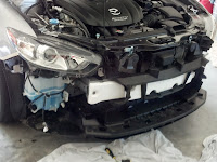 2010 Mazda 3 Bumper Removal