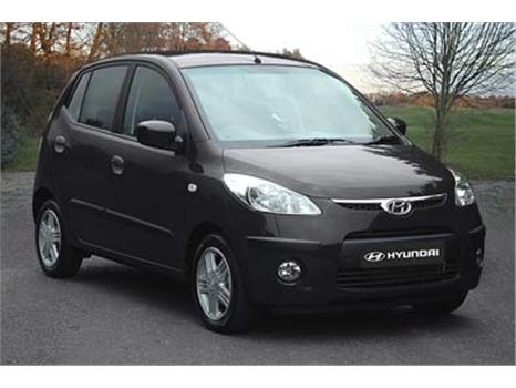 Automobile Model: Hyundai i10 black