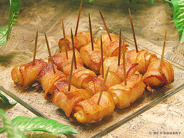 Bacon-Wrapped Tater Tots