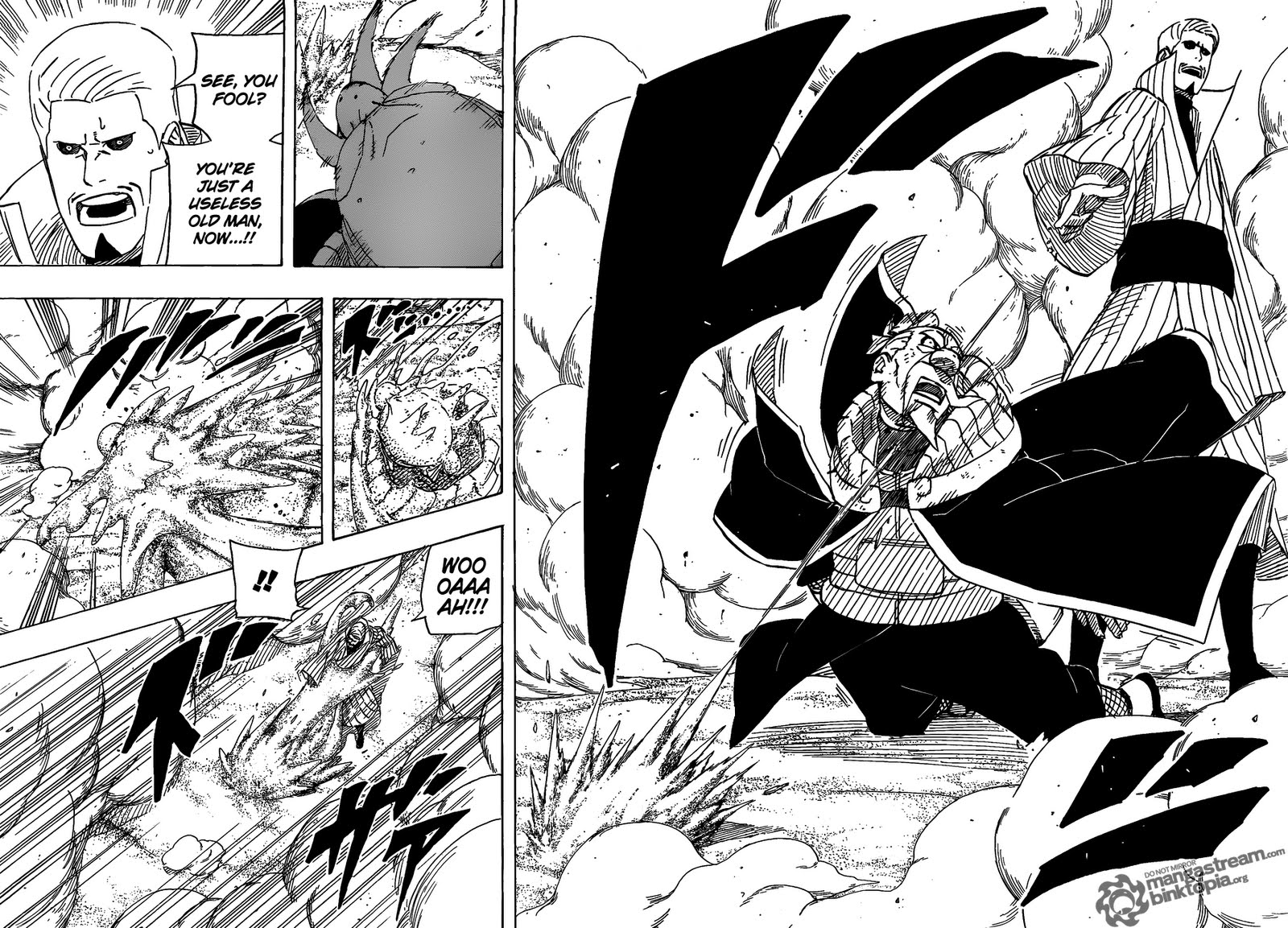 Naruto Shippuden Manga Chapter 556 - Image 10-11