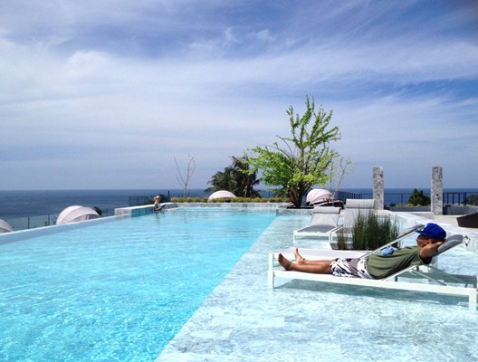 Blue Sea, Blue Sky, Blue Pool