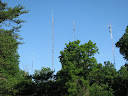 K8GP antenna farm after sunrise