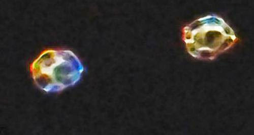 Multi Colored Ufos Photographed In Austria